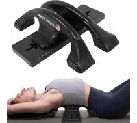 Thrival Arch Back Stretcher - Specialized Psoas Muscle Release Tool for Hip Flexor, Back, Glute, Iliacus, and Neck - Spine Decompressor, Trigger Point, and Myofascial Release - Carbon Black