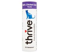 Thrive 100% Freeze Dried Chicken Liver Cat Treats - 25g Tube