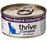 thrive 12 x Complete Adult Chicken Breast & Chicken Liver 75g, Transparent