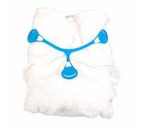 Thrive Acorn Newborn Bamboo Reusable Nappy, Fits from 2kg, Premature Up to 12lbs, White, Super Soft, Super Trim