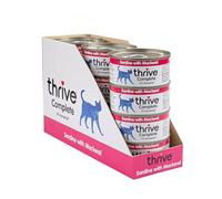 thrive Cat 100% COMPLETE - SARDINE AND MACKEREL (pack of 12)