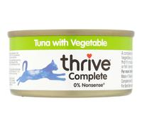 thrive Cat 100% COMPLETE - TUNA and VEGETABLES (pack of 12)