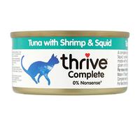 thrive Cat 100% COMPLETE - TUNA SHRIMP and SQUID (pack of 12)