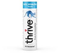 thrive 100% Freeze Dried Cat Treats - White Fish - 12 x 15g Tubes