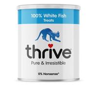 thrive 100% Freeze Dried Cat Treats - White Fish - 110g Tube