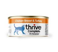 THRIVE Cat Complete Cat Can Chicken Breast & Turkey | size: 12*75g