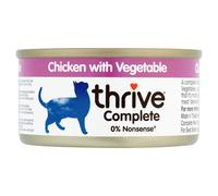 thrive Cat 100% COMPLETE - CHICKEN BREAST with VEGETABLES (pack of 12)