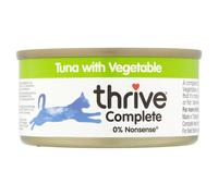 THRIVE Cat Complete Cat Can Tuna with Vegetable Cat Food | Size: 75g