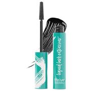 Thrive Causemetics Liquid Eyelash Mask for Extensions, Eyelash Tubing Thrive, Extended, Volume and Curl, Stain Resistant, Washable, No Clumping or Flaking, Vegan and Libra