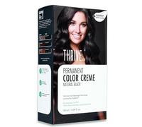 Thrive-Co Crème Permanent Natural Black Hair Color | 100% Grey Coverage | Hyaplex™ Bond-Building Technology | Damage-Free Color | Ammonia-Free | Nourishing & Anti-Aging Formula, Men & Women,130 ml