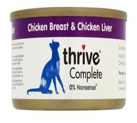 Thrive Complete Adult Chicken Breast & Chicken Liver 75G (Pack Of 12)