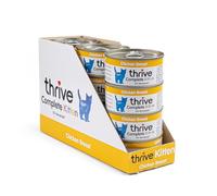 Thrive Complete Chicken Breast Wet Kitten Food - Complete & Balanced - 12 x 75g Cans