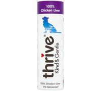 Thrive Kind and Gentle 100% Chicken Liver Dog Treats - 25g
