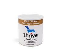 Thrive Chicken Dog Food Toppers ProTaste 100% Chicken Breast Freeze Dried for Pooch and Mutt Dog Food Dog Chicken Treat for Fussy Eaters Prescription Diets Hypoallergenic 170g