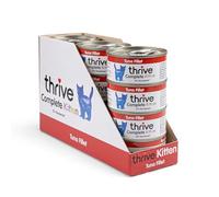 Thrive Wet Kitten Food Tuna Fillet 12 x 75g - Nutritious, Complete & Hypoallergenic - Gourmet Natural Food for Growing Kittens