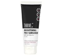 ThriveCo Brightening Pro Sunscreen for Men | SPF 50+ P Zero White Cast | Kojic acid, Vitamin C & Diacnemide™ | Non-sticky & Anti-Ageing | Boosts Collagen, Fades Dark Spots & Wrinkles | 50ml