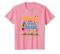Thriving in My 4th Grade Era T-Shirt, Kids, Pink, 10 Years