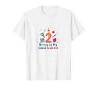 Thriving in My Second Grade Era T-Shirt, Men, White, L