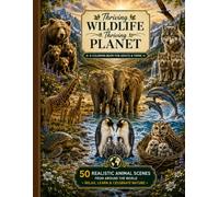 Thriving Wildlife Thriving Planet coloring book for adults and teens: A Realistic Wildlife Coloring Book for Adults & Teens | 50 Beautiful Animal ... for Relaxation, Creativity & Nature Lovers