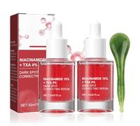 ThrivingAura 2Pcs Dark Spot Correcting Serum,Niacinamide Serum, 10% Niacinamide+ 4% Tranexamic Acid,Targeting Post-Acne Marks, Acne Scars,Even Skin Tone,Fragrance-Free(Comes with A Gua Sha Stick*1)