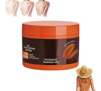 ThrivingAura Intensive Tanning Gel, Tanning Gel Tanning Cream, Dark Brown Tanning Gel Deluxe,Intense Tanning Gel Intense Tanning Deluxe Gel for Sunbeds & Outdoor Sun (1 PCS)