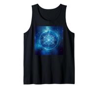 Throat Chakra Communication Sacred Geometry Tank Top