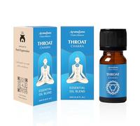 Throat Chakra Essential Oil Diffuser Blend by Aromafume | 3 x 10ml/0.33 fl oz | Vishuddha | Aromatherapy Oils for Chakra Balance | Peppermint & Lavender Extracts | Incense for Meditation, Yoga, Reiki