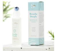 Throat Chakra Essential Oil Pulse Point Rollerball - Eucalyptus, Tea Tree & Lemon with Blue Sodalite - Confidence Boost, Anxiety Relief, Relaxation, Mindfulness Gifts for Adults Women Teens (15ml)