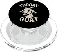 Throat Goat Funny Offensive Adult Humor Bootleg Y2K Graphic PopSockets PopGrip for MagSafe
