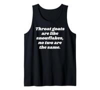 Throat Goats are Like Snowflakes, no Two are the Same Tank Top