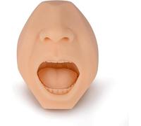 Throat Swab Test Training Model, Swab Collection Simulator Life Size for Science Classroom Study Display Teaching Medical Model