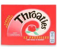 Throaties Strong Original Pastilles 12 Pack