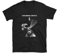 Throbbing Gristle - Gig Flyer - Limited Edition Black Tribute Mens T-Shirt Black M