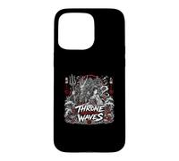 Throne Beneath The Japanese Waves Japanese Dragon Lord Case for iPhone 15 Pro Max