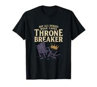 Throne Breaker Not All Heroes Wear Capes Graphic T-Shirt