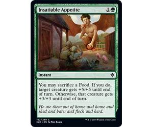 Throne of Eldraine Eldraine ELD Unlimited Appetite Insatiable Appetite Magic the Gathering mtg