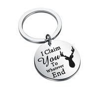 Throne of Glass inspired Gift I Claim You to Whatever End Sarah J. Maas Gift Book Lover Gift (WhateverEnd Keychain)