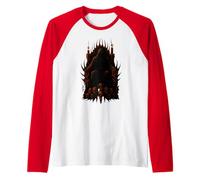 Throne of Teeth Raglan Baseball Tee