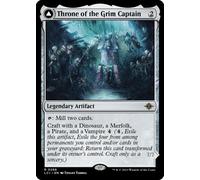 Throne of the Grim Captain // The Grim Captain (foil) | Lost Caverns of Ixalan