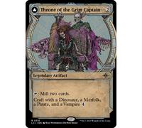 Throne of the Grim Captain // The Grim Captain (Showcase Frame) (foil) | Lost Caverns of Ixalan