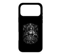 Throne Of The Sun Samurai Emperor Solar Power Case for iPhone 17 Pro Max