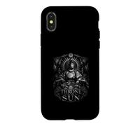 Throne Of The Sun Samurai Emperor Solar Power Case for iPhone X/XS