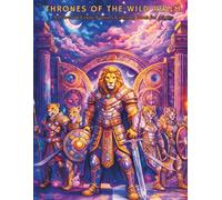 Thrones of the Wild Realm : A Powerful Feline Fantasy Coloring Book for Adults | 8x5 x11.0: A Powerful Feline Fantasy Coloring Book for Adults