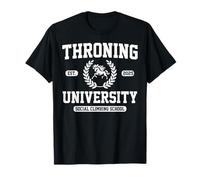 Throning University Culture Satire Social Climbing Flex T-Shirt
