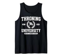 Throning University Culture Satire Social Climbing Flex Tank Top