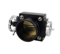 Throttle Body Actuator 65MM 70MM 80MM 90MM THROTTLE BODY INTAKE MANIFOLD BILLET ALUMINUM HIGH FLOW(70MM BLACK)