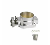 Throttle Body Actuator For Nissan For Skyline Q45 For RB25DET Engines 80MM Aluminum Intake Manifold Throttle Body(Silver)