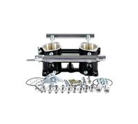 Throttle Body Assembly 45MM 45IDA TBS For Jenvey For IDA Style PRO-SERIES IDA THROTTLE For Weber For Dellorto W 2 Fuel Rail KITS Throttle Bodies Throttle Body Actuator