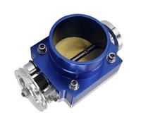 Throttle Body Assembly 6965 65MM THROTTLE BODY PERFORMANCE INTAKE MANIFOLD BILLET ALUMINUM HIGH FLOW Throttle Body Actuator(Blue)