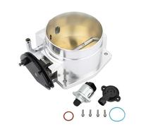 Throttle Body Assembly For Pontiac For Firebird For Formula For Trans For AM LS1 LS2 LS3 LS6 LS7 4 Bolt Intake Manifold Throttle Valve Throttle Body(92mm Silver)